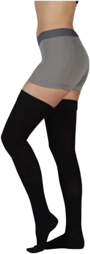 Juzo Basic 4411ag 20-30mmhg Thigh-High Closed Toe Compression Stocking