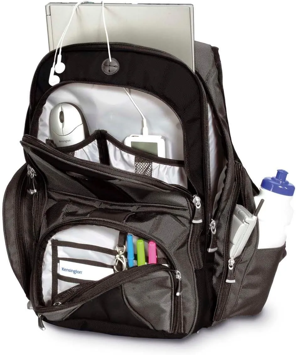 Kensington Contour Computer Backpack for 16" Laptops (K62238B), Black