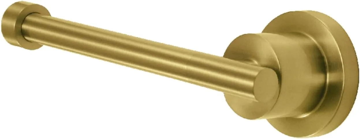 Kingston Brass BA8218BB Concord Toilet Paper Holder, Brushed Brass 7.5 x 2.63 x 2.44