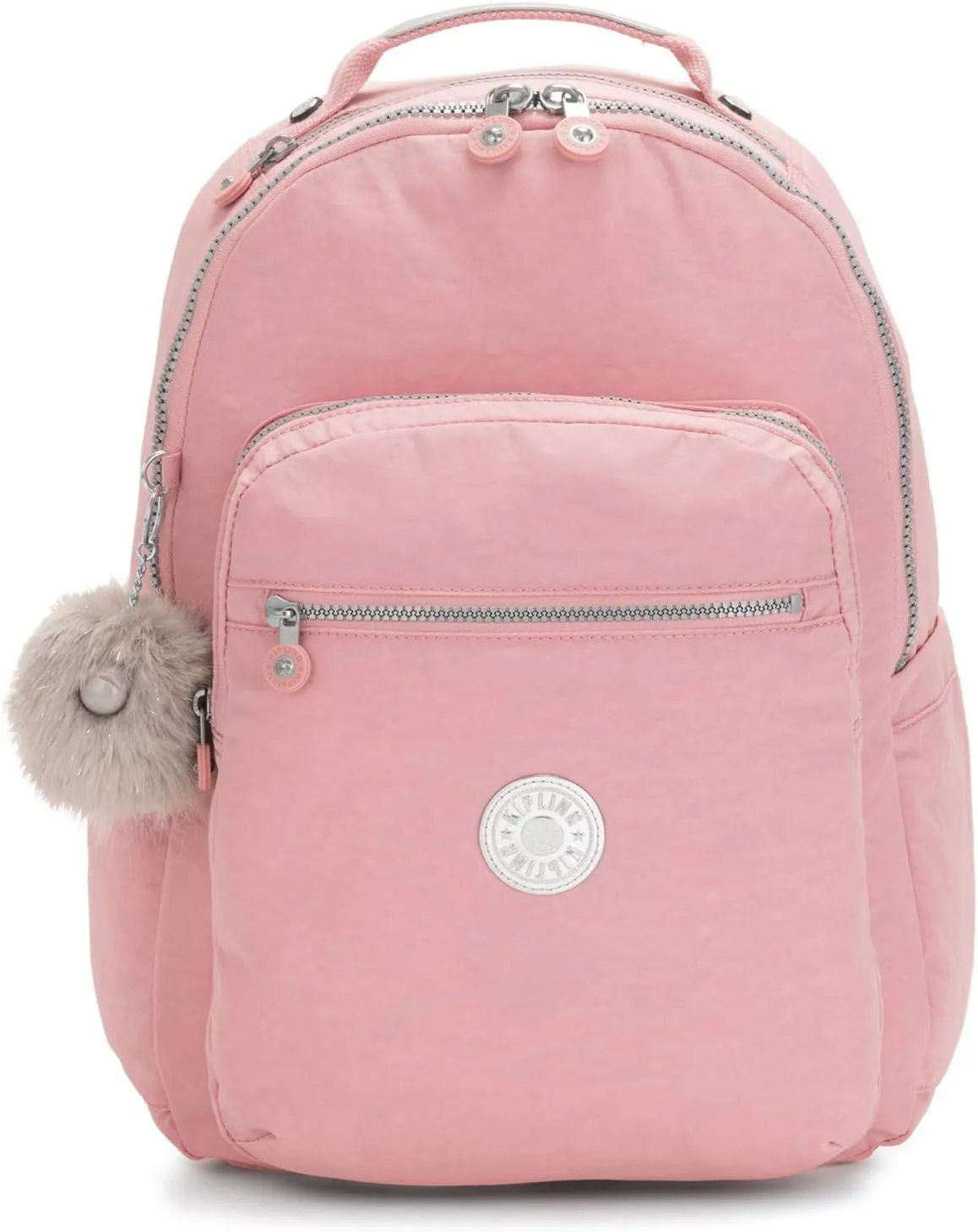 Kipling Women's Seoul 15" Laptop Backpack, Durable, Roomy with Padded Shoulder Straps, Built-In Protective Sleeve