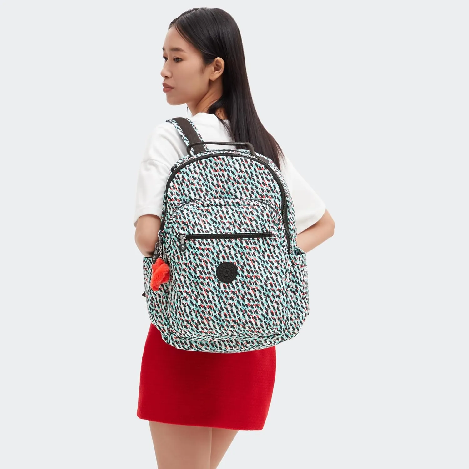 Kipling Women's Seoul 15" Laptop Backpack, Durable, Roomy with Padded Shoulder Straps, Built-In Protective Sleeve