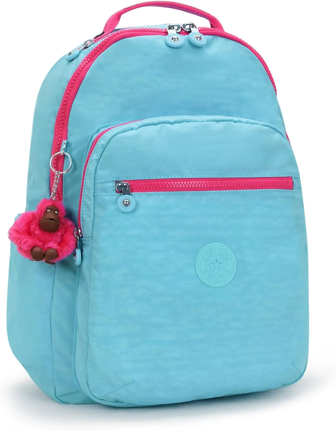 Kipling Women's Seoul 15" Laptop Backpack, Durable, Roomy with Padded Shoulder Straps, Built-In Protective Sleeve