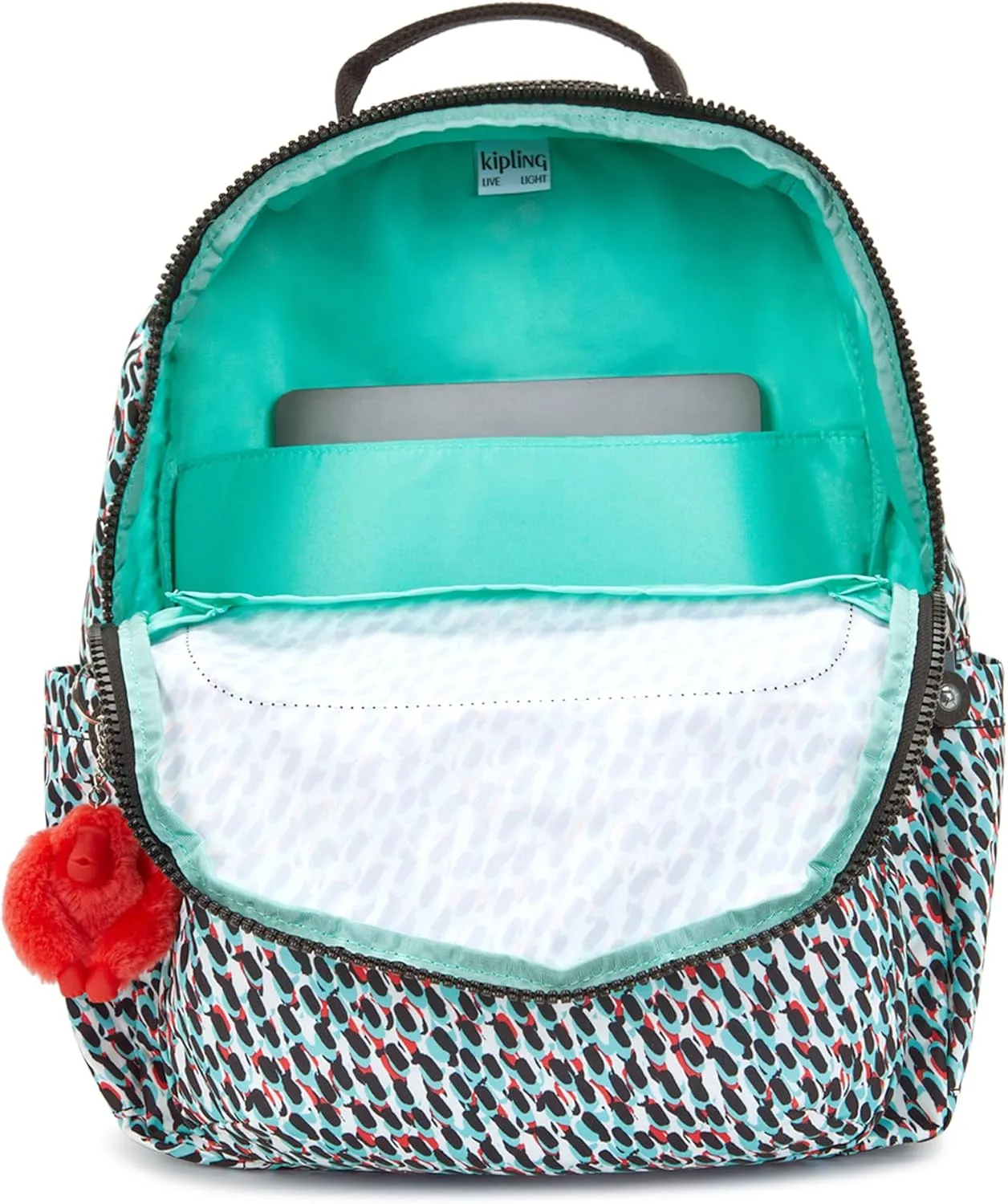 Kipling Women's Seoul 15" Laptop Backpack, Durable, Roomy with Padded Shoulder Straps, Built-In Protective Sleeve