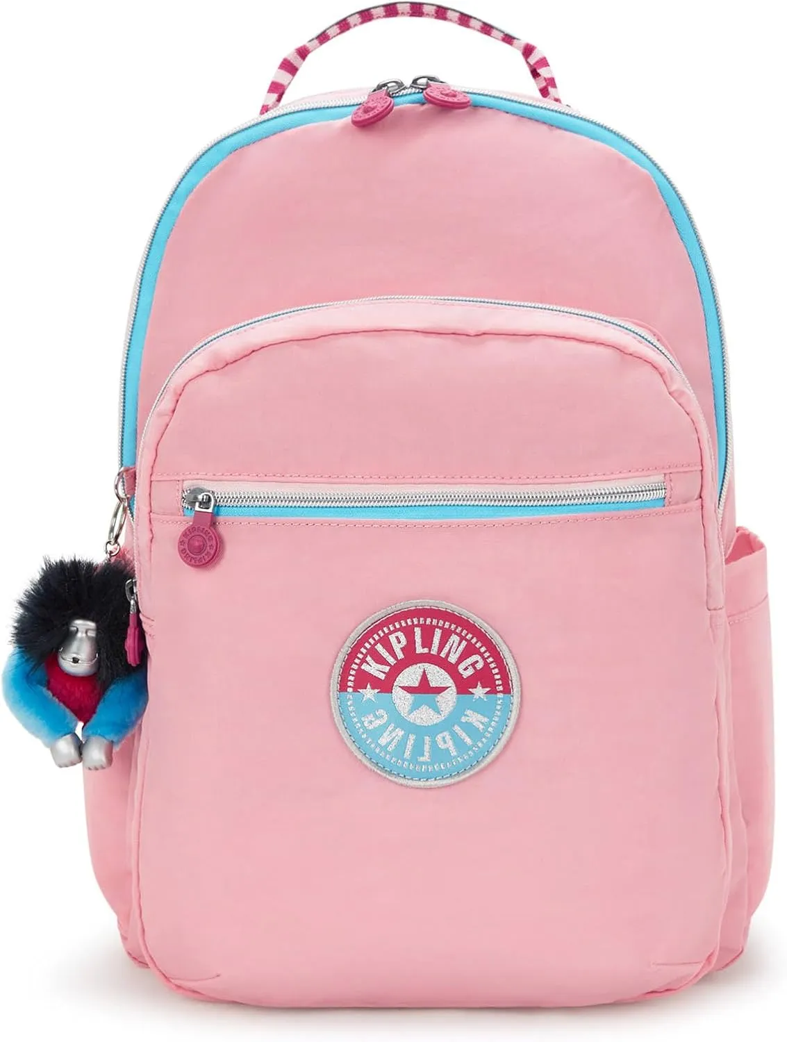 Kipling Women's Seoul Fc 15" Laptop Backpack, Durable, Roomy with Padded Shoulder Straps, Built-In Protective Sleeve
