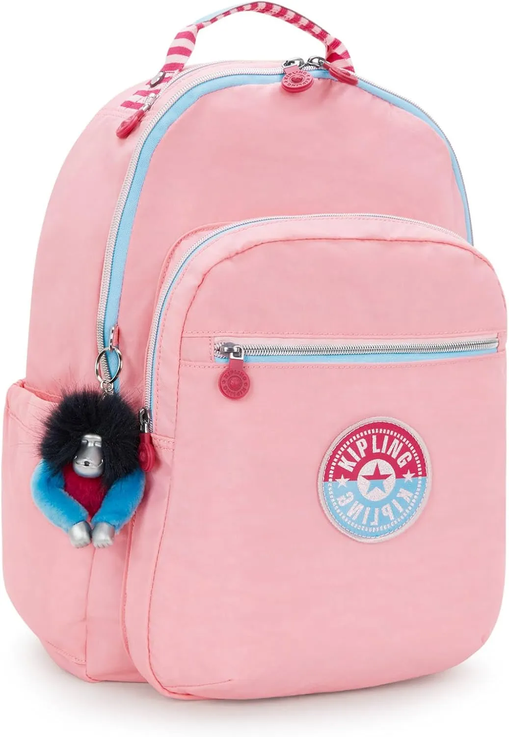 Kipling Women's Seoul Fc 15" Laptop Backpack, Durable, Roomy with Padded Shoulder Straps, Built-In Protective Sleeve