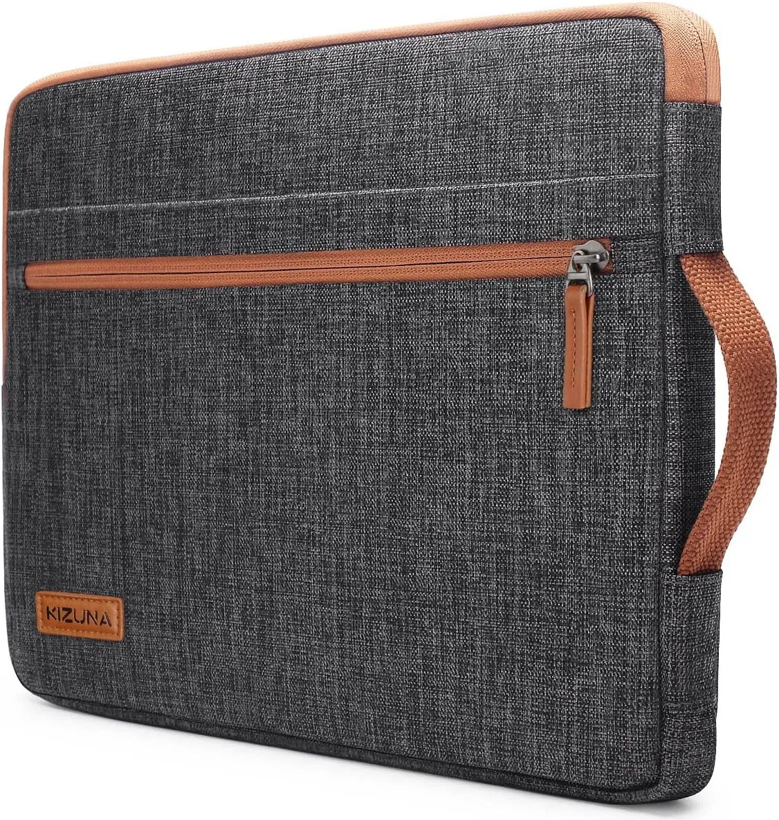 kizuna 14 Inch Laptop Sleeve Case Computer Bag Handbag for 15" MacBook air M2 2023/Lenovo Flex 14/14" HP EliteBook 840 G5/HP Pro 14 G3/Dell Latitude 7490 5490/15" Surface Laptop 3, Brown