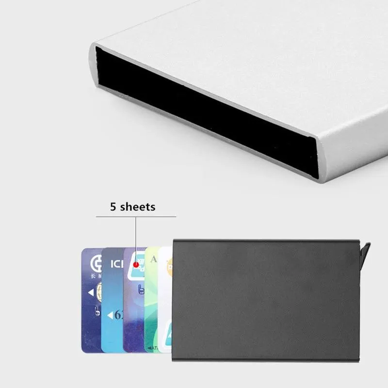 Knights Templar Wallet - Pop Up & Credit Card Holder Metal (5 colors)