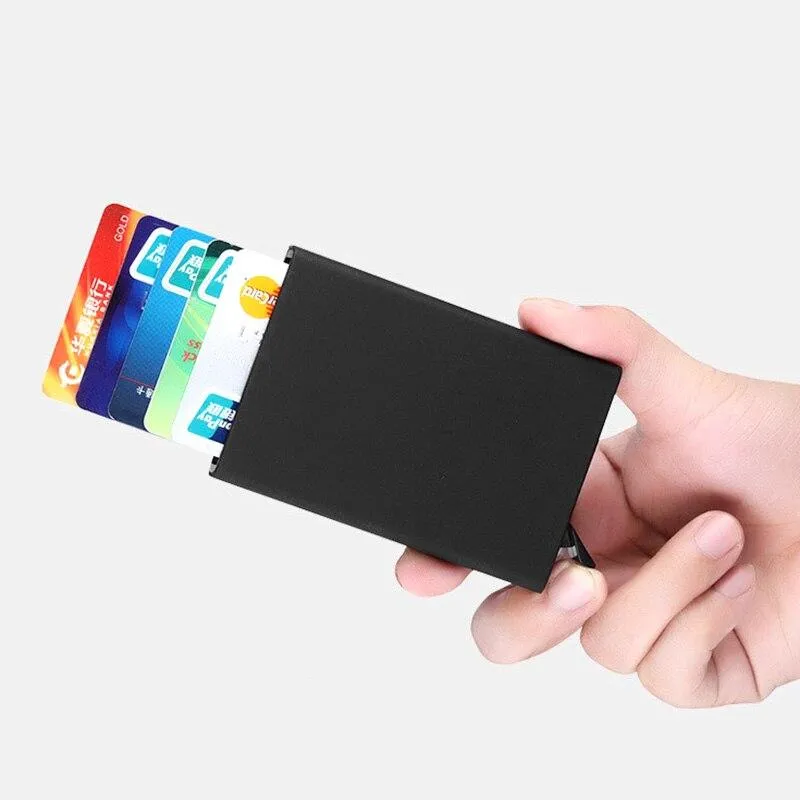 Knights Templar Wallet - Pop Up & Credit Card Holder Metal (5 colors)