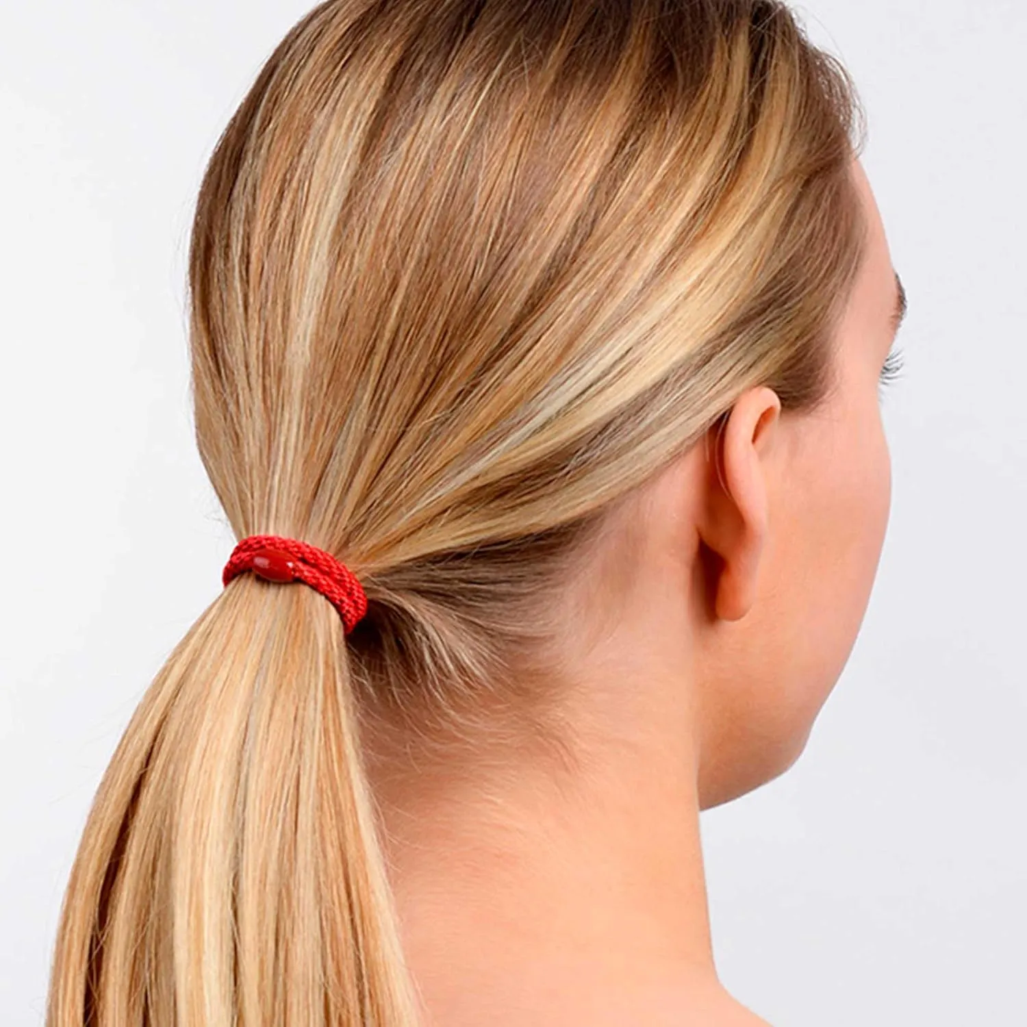 L. Erickson Narrow Grab & Go Pony Ball, Ballerina, Set of Thirty - Exceptionally Secure with Gentle Hold