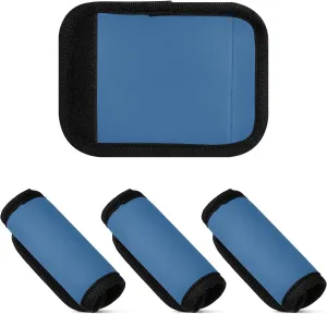 Lapis Lazuli Suitcase Handle Wrap Luggage Wrap Suitcase Identifier Tags Marker Handbag Handle Wrap Travel Accessories 4 Pack