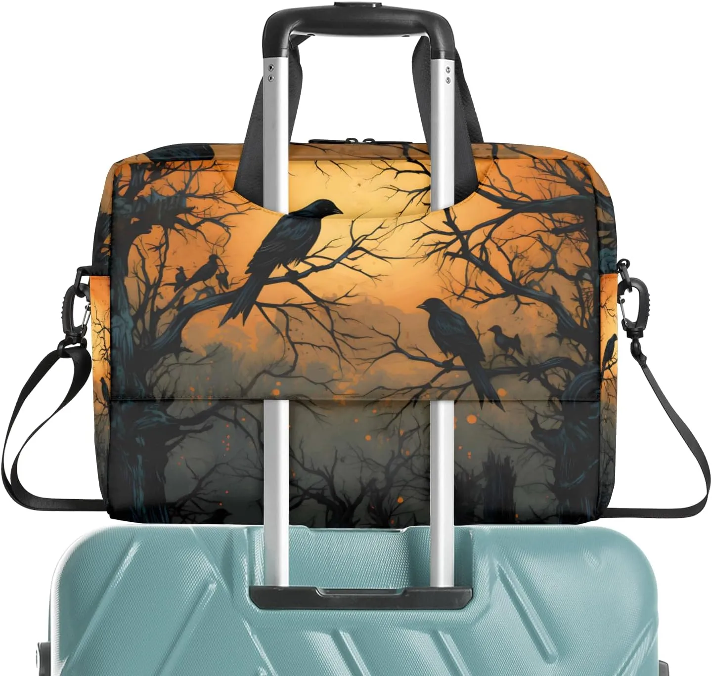 Laptop Bag 15.6 Inch Laptop Sleeve Case with Shoulder Straps Computer Slim Briefcase for Men and Women
