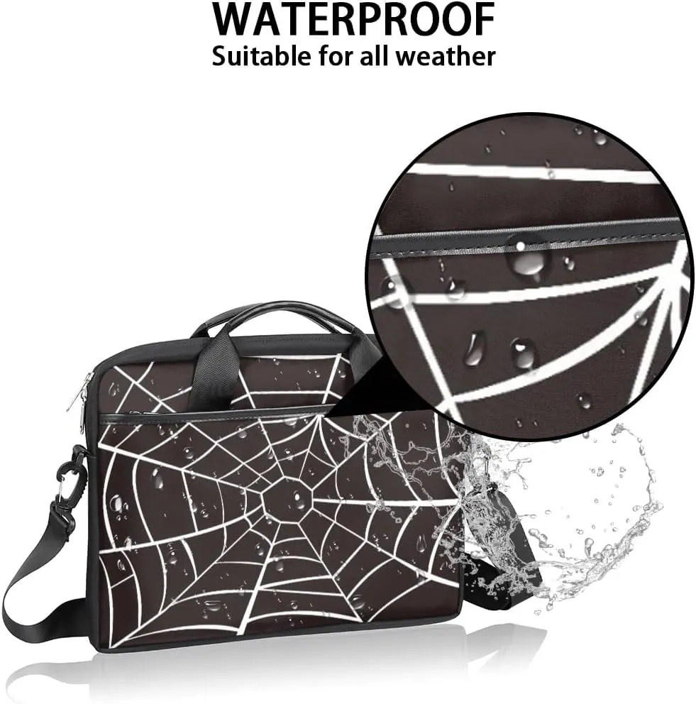 Laptop Bag for Women Men, 15.6 inch Messenger Shoulder Bags, Water Resistant Computer Bag Sleeve