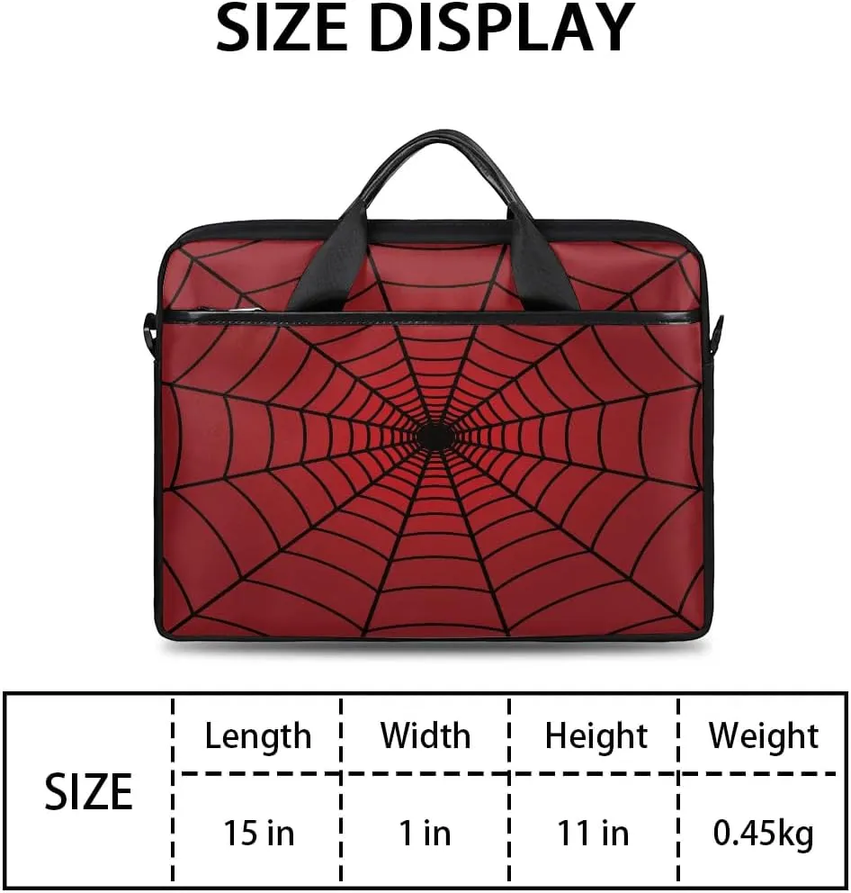 Laptop Bag for Women Men, 15.6 inch Messenger Shoulder Bags, Water Resistant Computer Bag Sleeve