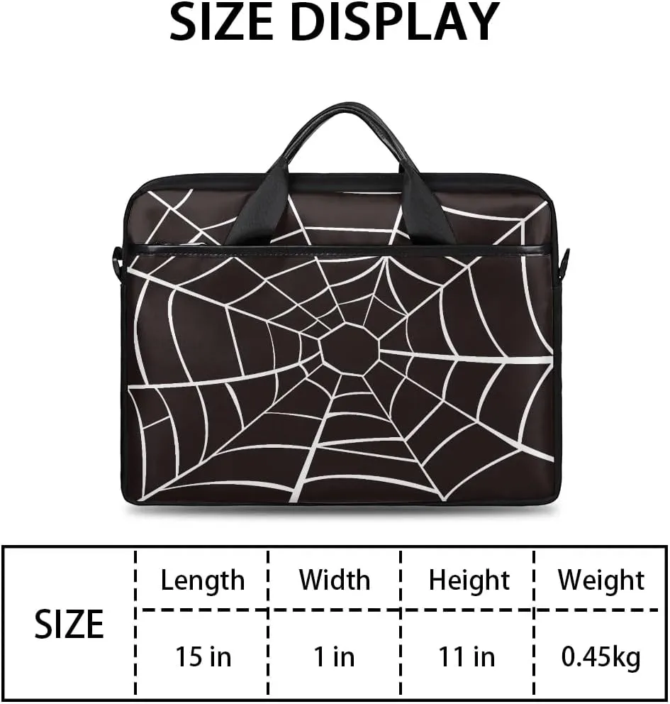 Laptop Bag for Women Men, 15.6 inch Messenger Shoulder Bags, Water Resistant Computer Bag Sleeve