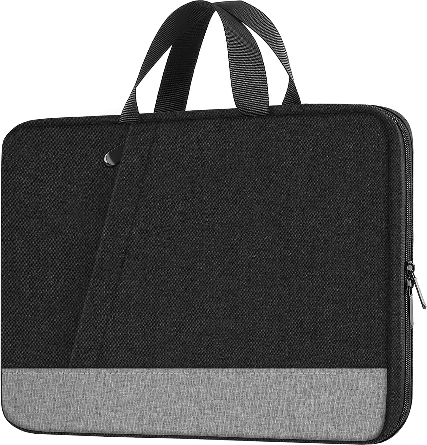 Laptop Case Sleeve, 15.6 Inch TSA Laptop travel Bag Computer Cover for Men Women, Water Resistant Carrying Slim Laptop Sleeve Compatible for HP, Dell, Asus, Acer, Lenovo, Apple Notebook, Black