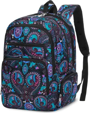 Large Backpack for Women College Campus School Book Bags with 15.6 inch Laptop Compartment Bookbags for Girls Water Resistant XL Large Capacity Backpack with Lots of Pockets Morrales Mochilas de Mujer