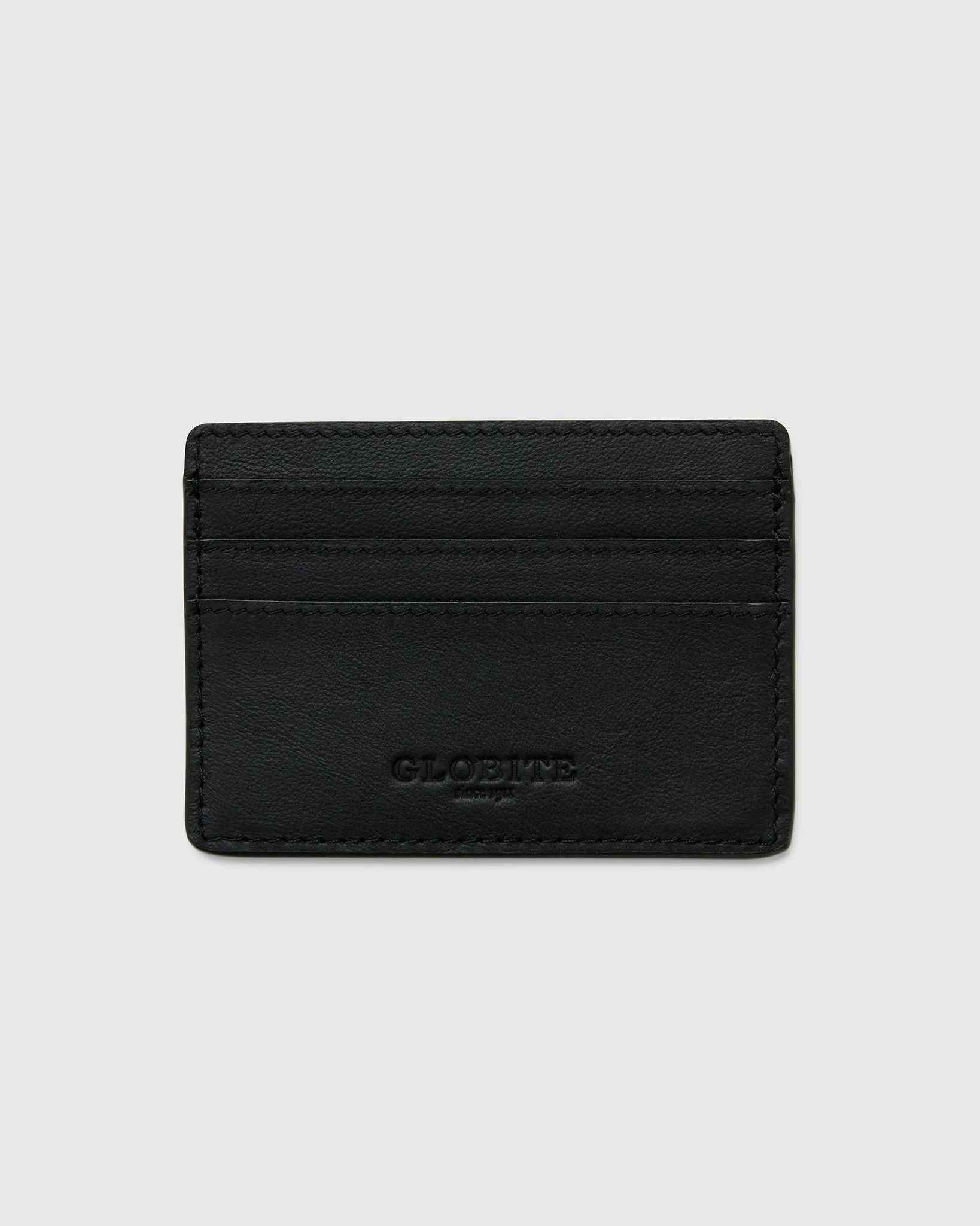 Leather Card Holder - Black