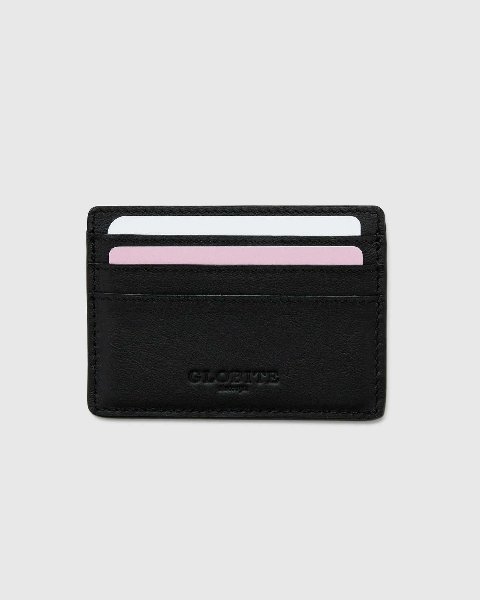Leather Card Holder - Black