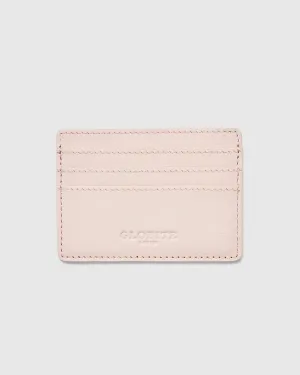 Leather Card Holder - Chic Rose Pink