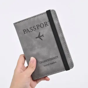 Leather RFID Passport Holder