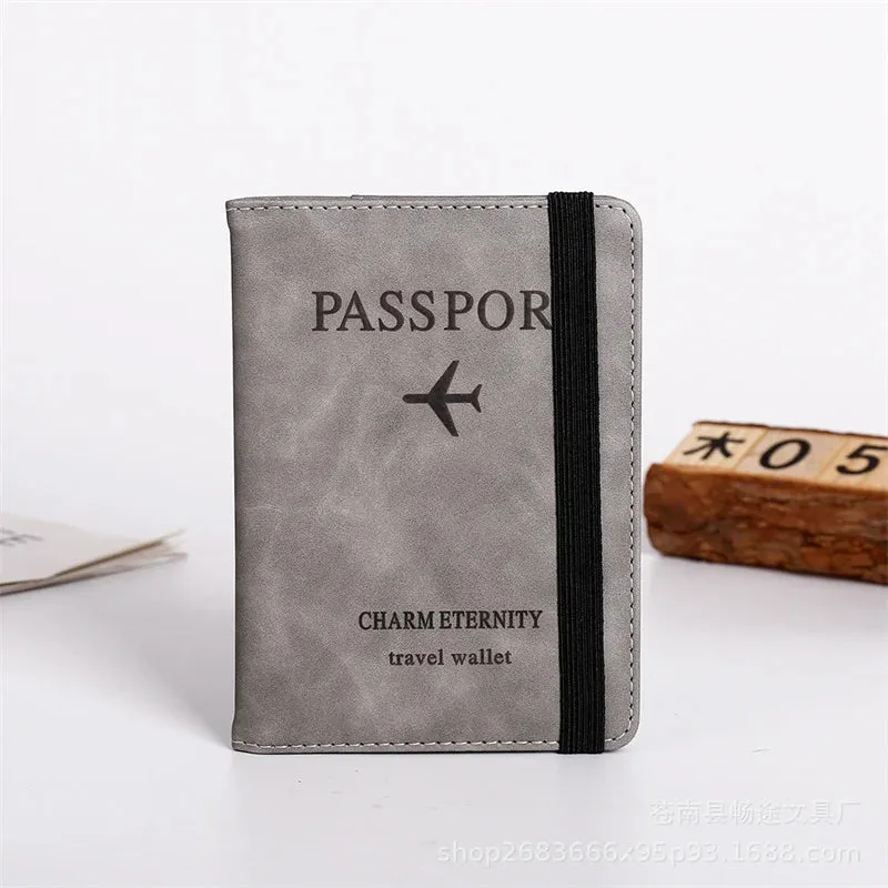 Leather RFID Passport Holder