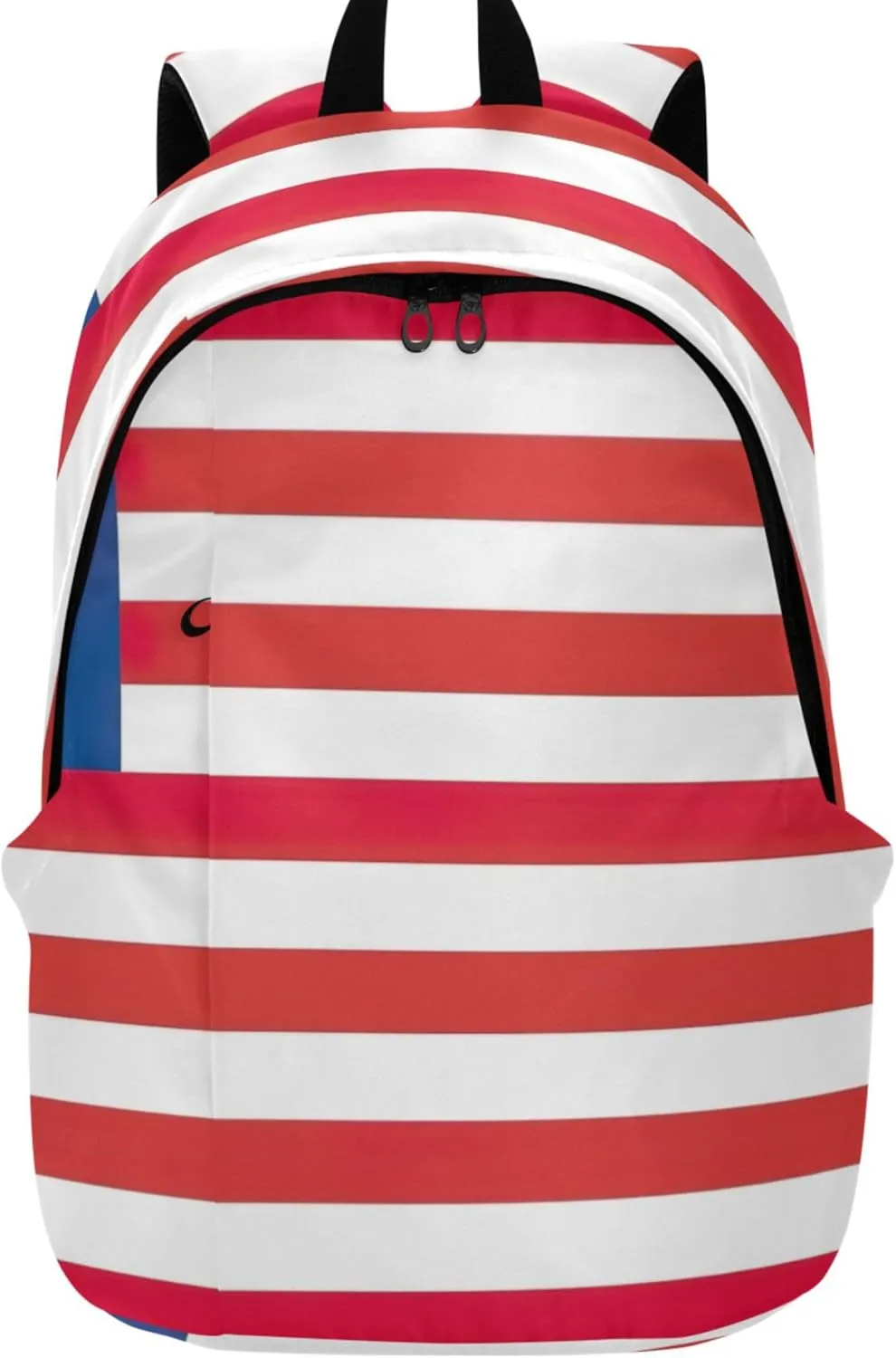 Liberia Flag Fashion Cute Woman Casual Daypack Backpacks Gifts Teen College Bookbag