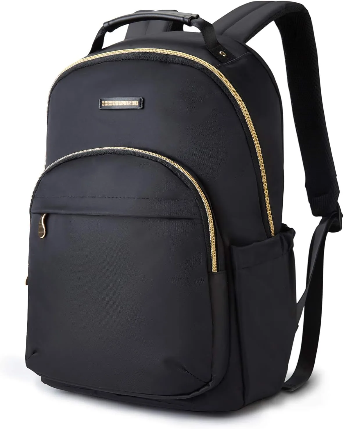 LIGHT FLIGHT Laptop Backpack for Women, Travel BookBag for 17.3 Inch Computer, Backpack for Work Travel College, Large Black