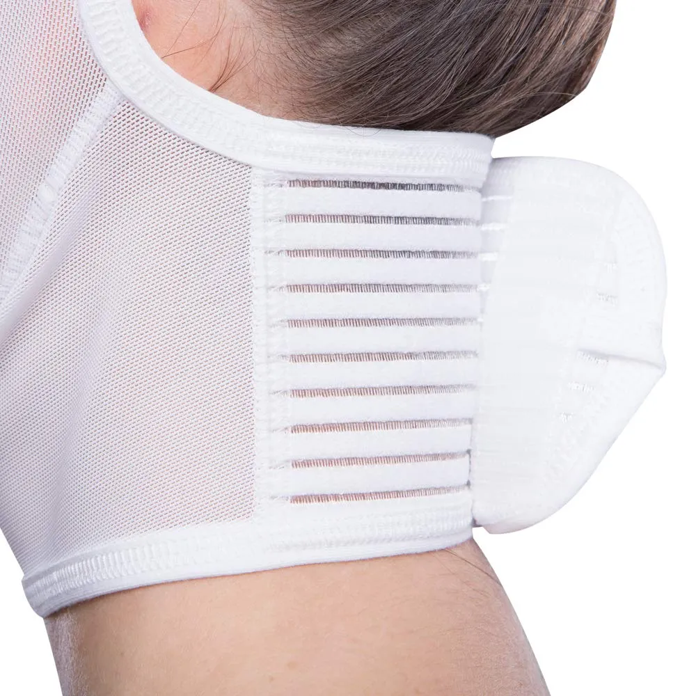 LIPOELASTIC FM EXTRA Post Surgical Facelift Compression Garment, Chin Lipo Compression Garment, Perfect After Care for Neck Lifts, Chin Faja, Face Wrap for Double Chin, V line Face Slimming