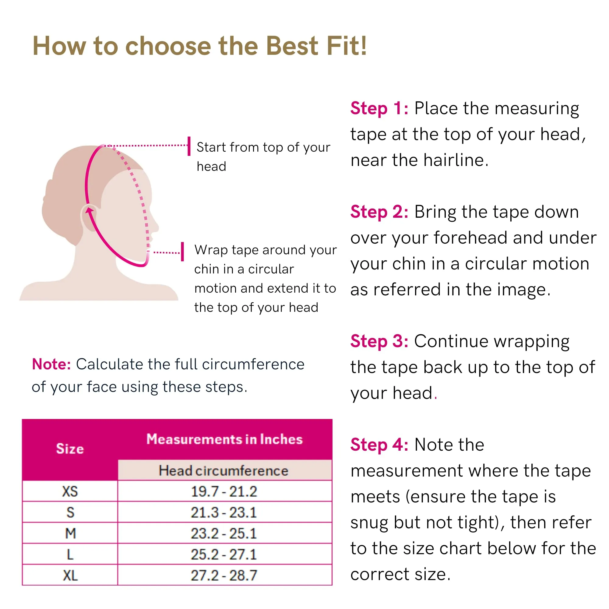 LIPOELASTIC FM EXTRA Post Surgical Facelift Compression Garment, Chin Lipo Compression Garment, Perfect After Care for Neck Lifts, Chin Faja, Face Wrap for Double Chin, V line Face Slimming
