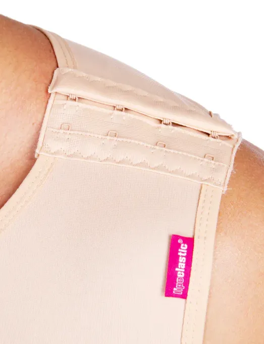 Lipoelastic MTmL Comfort Male Post Surgery Compression Vest - Natural