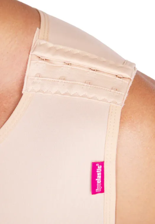 Lipoelastic MTmS Comfort Male Post Surgery Compression Vest - Natural