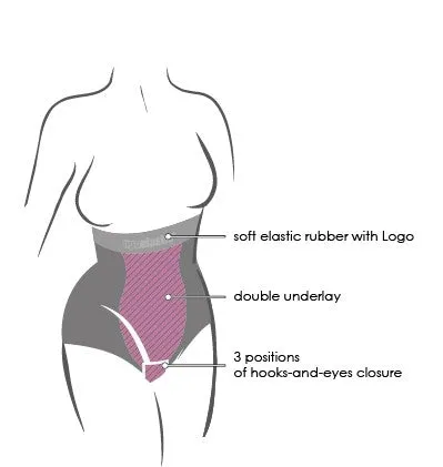 Lipoelastic VH Comfort Post Surgery Compression Garment - Natural