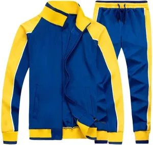 Litteking Men's Tracksuits Sweat Suit Casual Long Sleeve 2 Piece Outfit Sports Jogging Suits Set