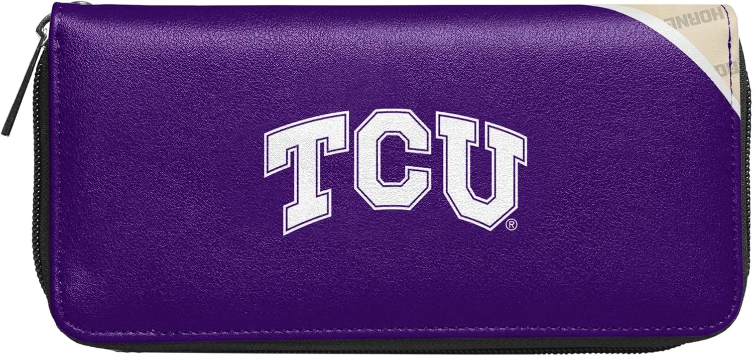 Littlearth Women's NCAA Curve Zip Organizer Wallet