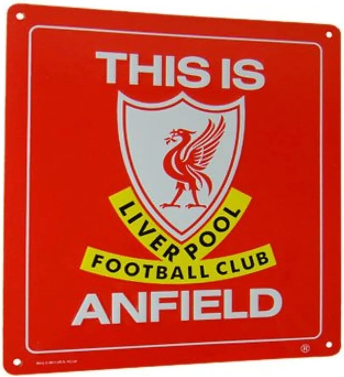 Liverpool FC - "This is Anfield" Official Metal Sign