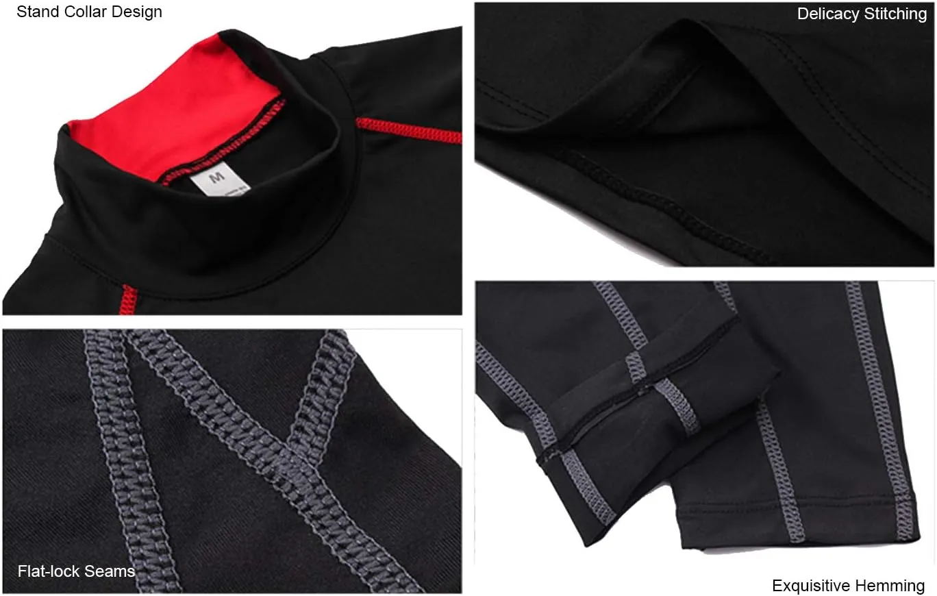 Long Underwear Mens Thermals Base Layer Men Cold Weather Gear Long Johns for Winter Cycling Running Hunting