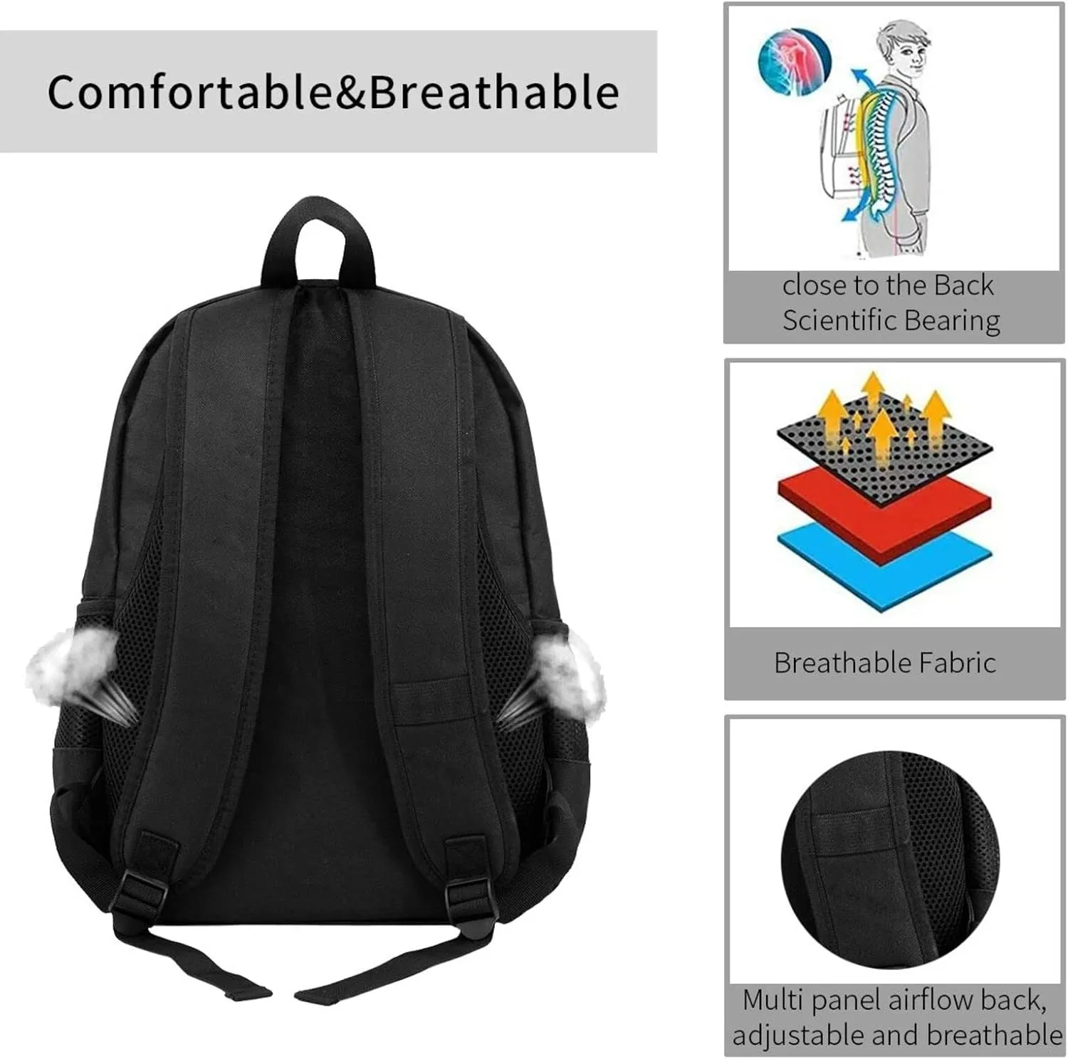 Los Angeles Backpack,Custom Baseball Sports Backpack With Name And Number,Personalized High Capacity Casual Laptop Bag Travel Bag Gifts For Fans Men Women