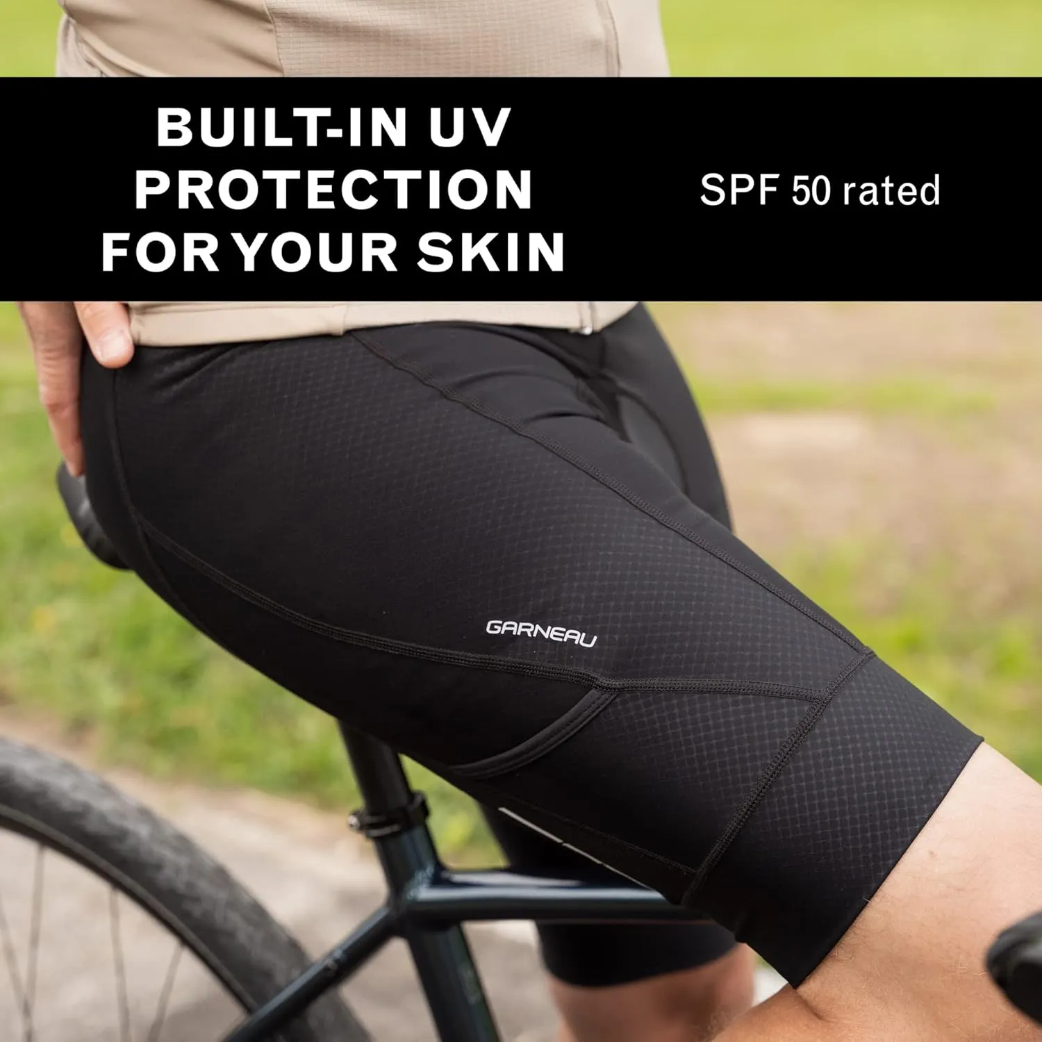 Louis Garneau, Men’s Optimum 2 Shorts, Padded, Stretchable, Breathable & Quick Drying