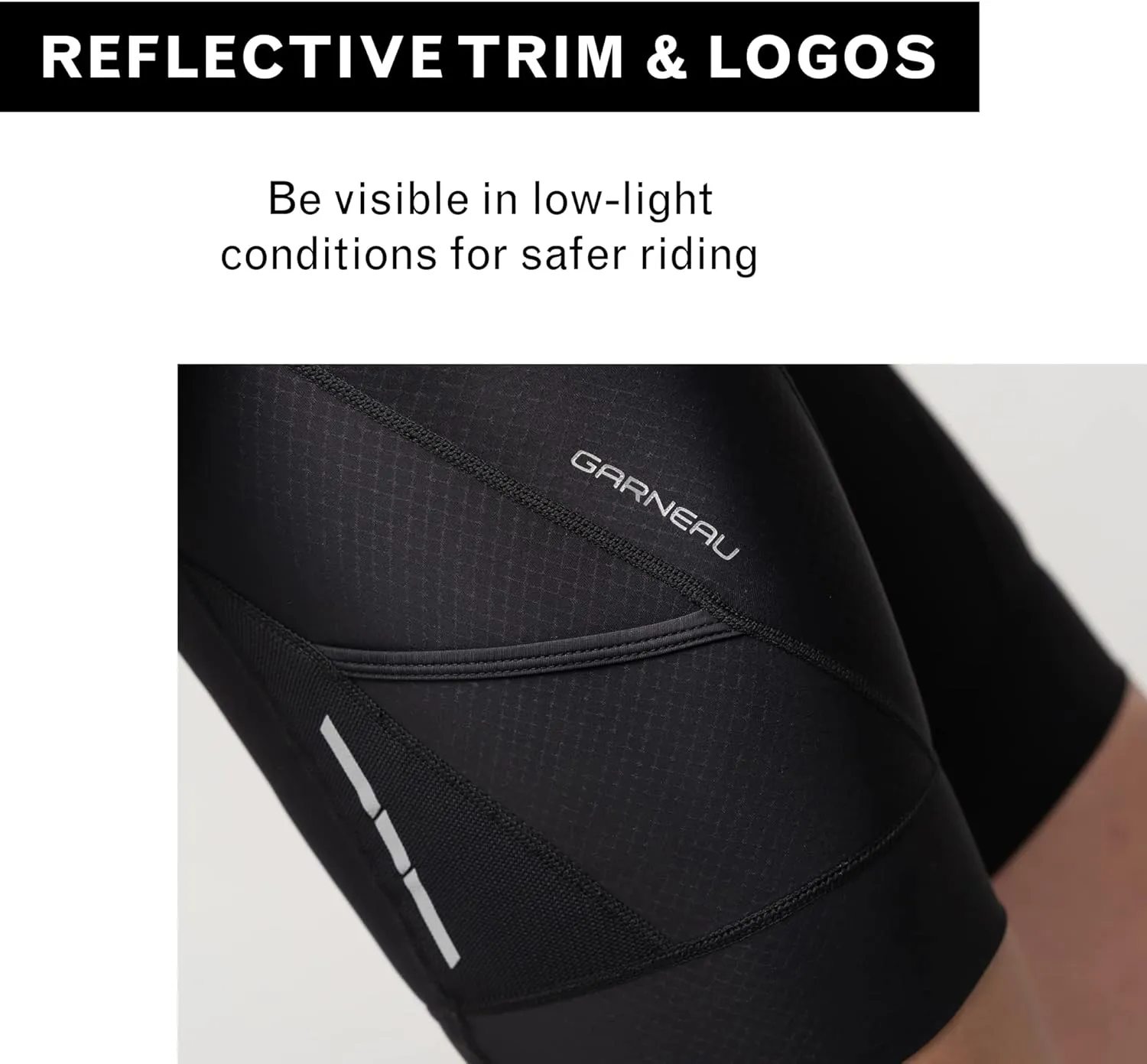 Louis Garneau, Men’s Optimum 2 Shorts, Padded, Stretchable, Breathable & Quick Drying
