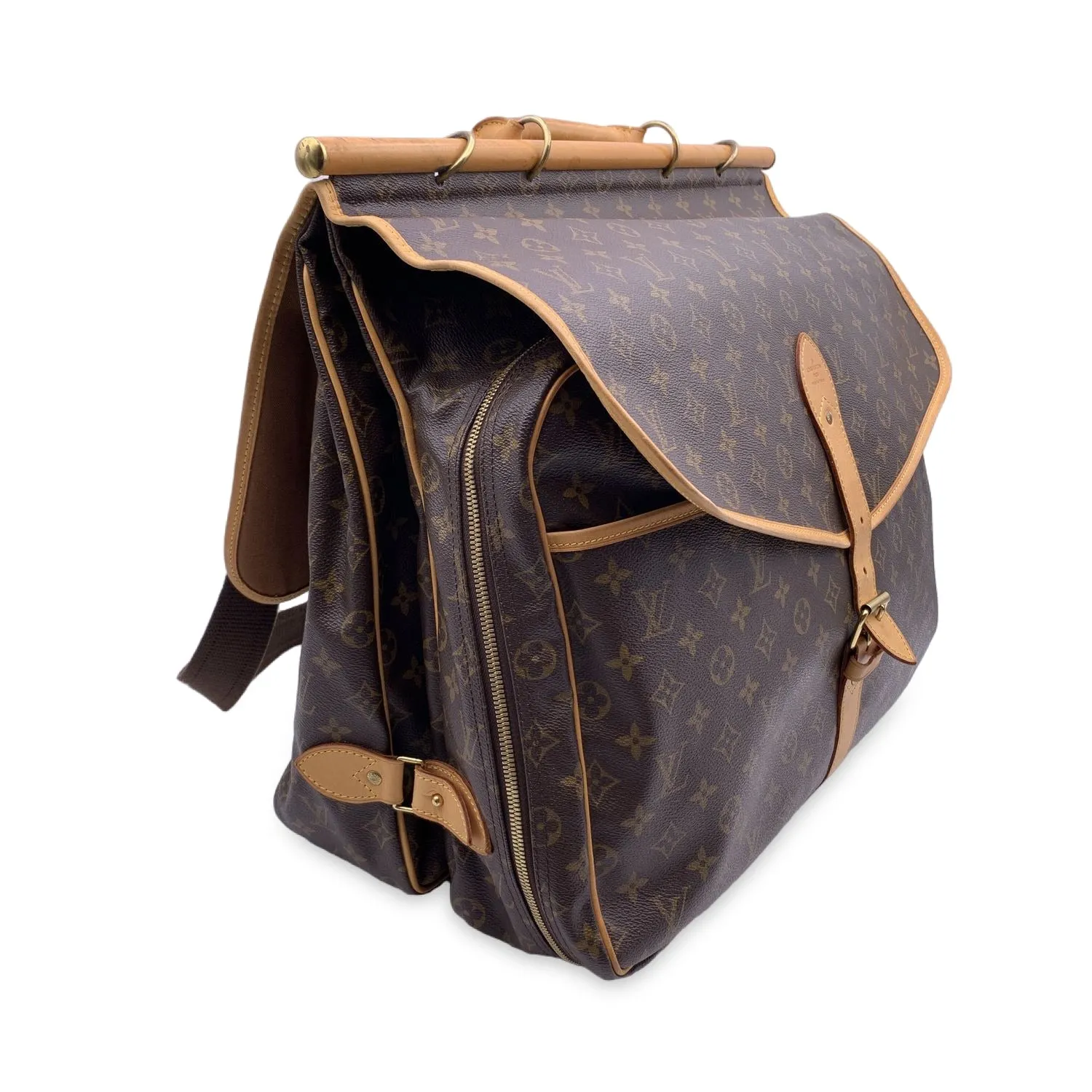 LOUIS VUITTON Vintage Monogram Canvas Garment Bag Chasse M41140