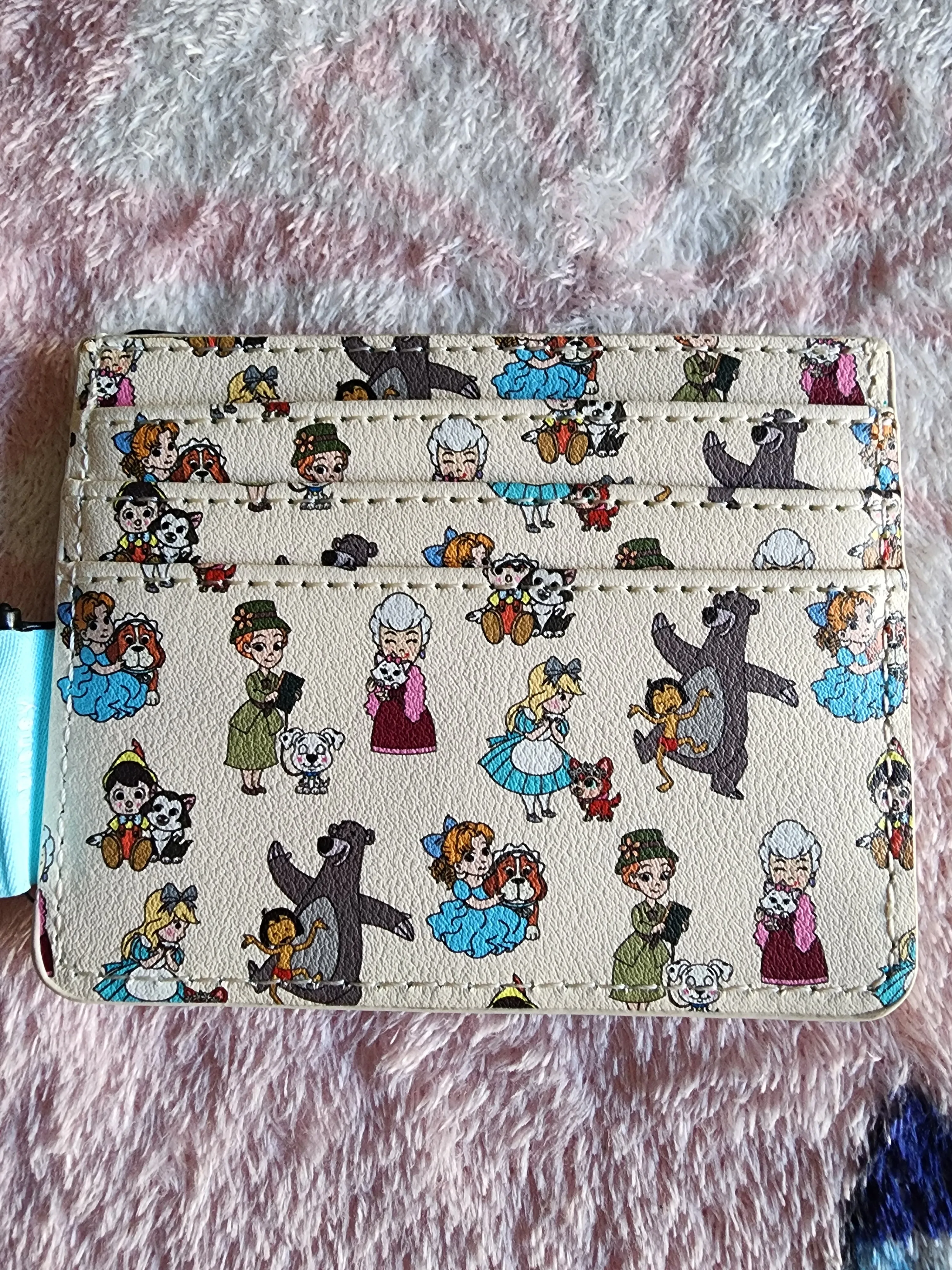 Loungefly Disney Characters and Their Pets Card Holder