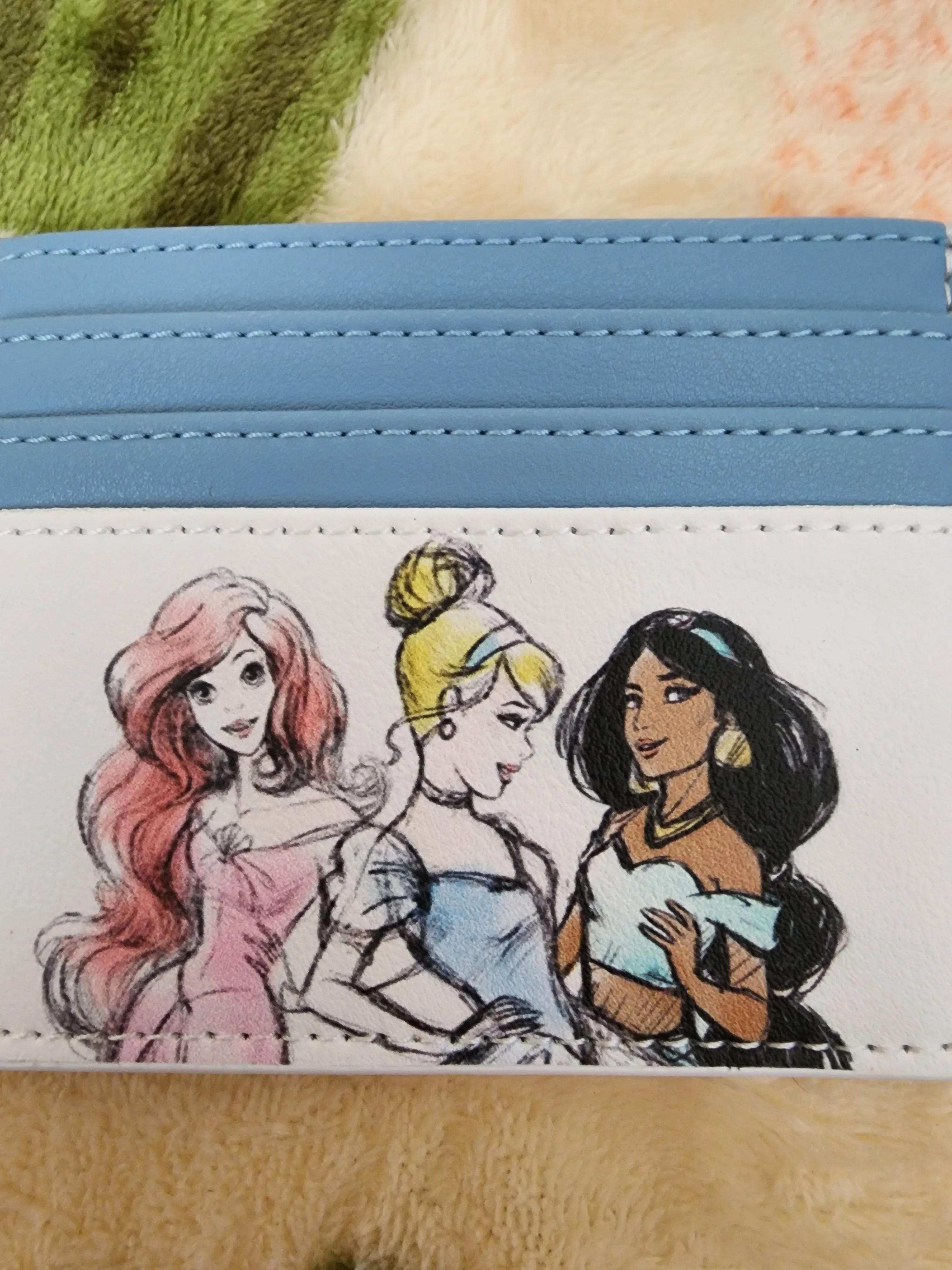 Loungefly Disney Princess Sketched Card Holder