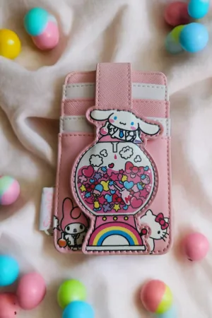 Loungefly Hello Kitty and Friends Gumball Machine Card Holder