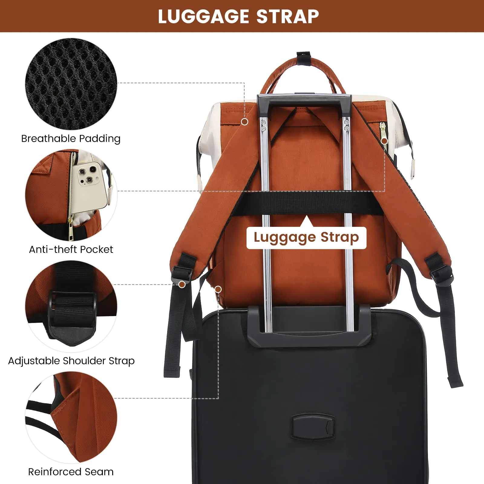 LOVEVOOK Women’s Laptop Bag