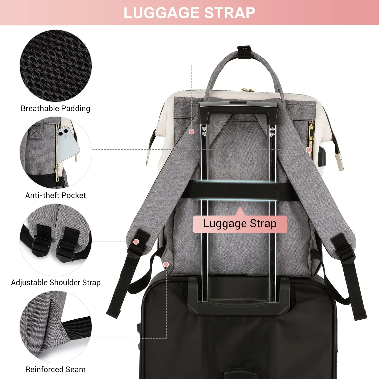 LOVEVOOK Women’s Laptop Bag