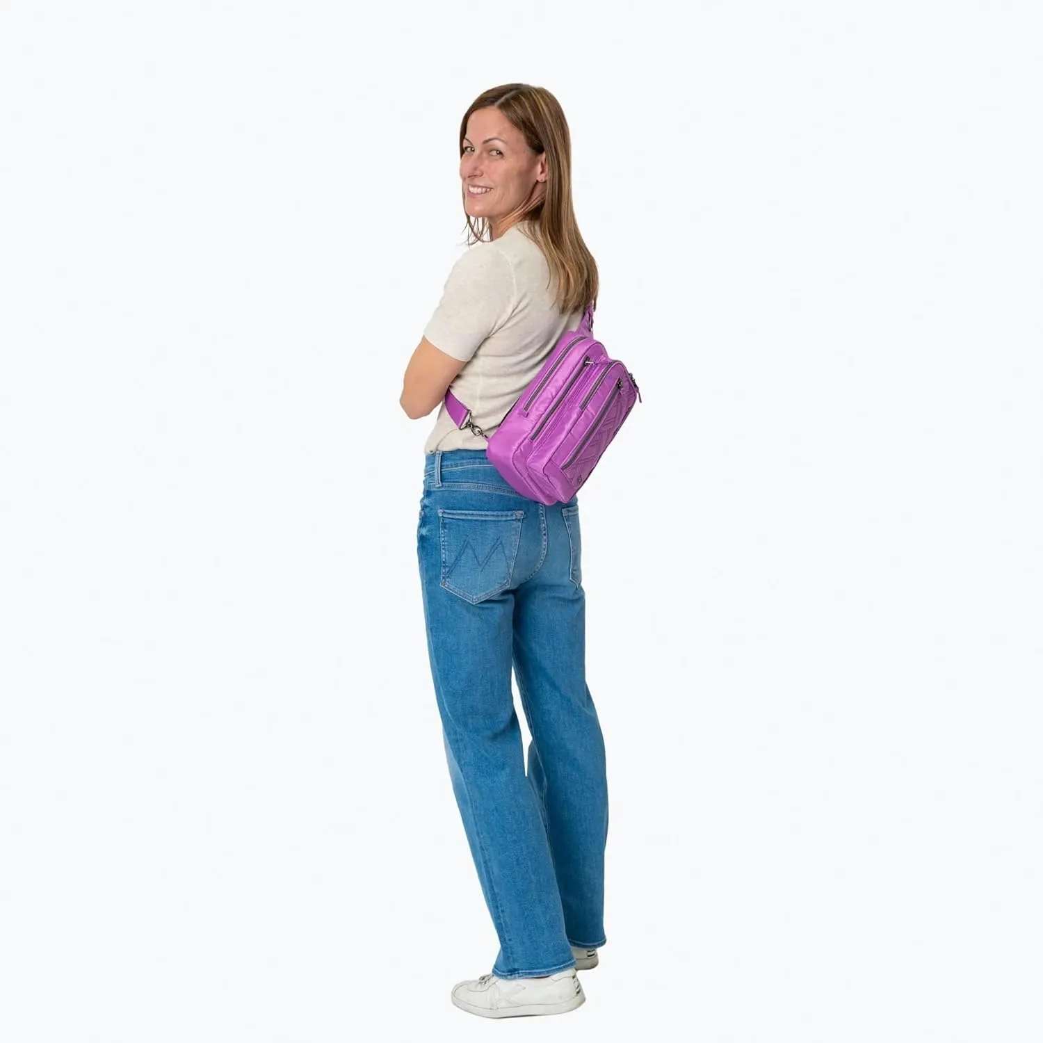 Lug Tailback Sling Bag, BRUSHED WALNUT