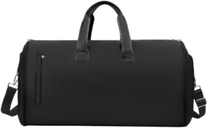 Luggage Bag Carry on Bag Business Travel Bag for for Men Camping Outdoor Trip, Black