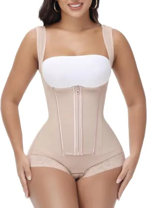 M MYODRESS Fajas Colombianas Moldeadoras Shapewear Tummy Control Body Shaper Girdles Post Surgery Compression Garment