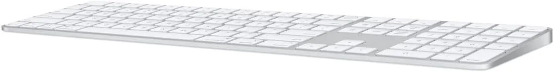 Magic Keyboard with Touch ID and Numeric Keypad for Mac Models with Apple Silicon - US English - White Keys