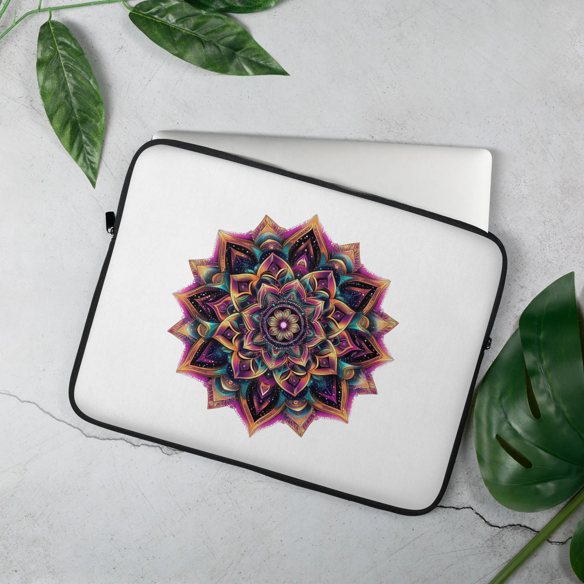 Mandala Blossom Laptop Sleeve